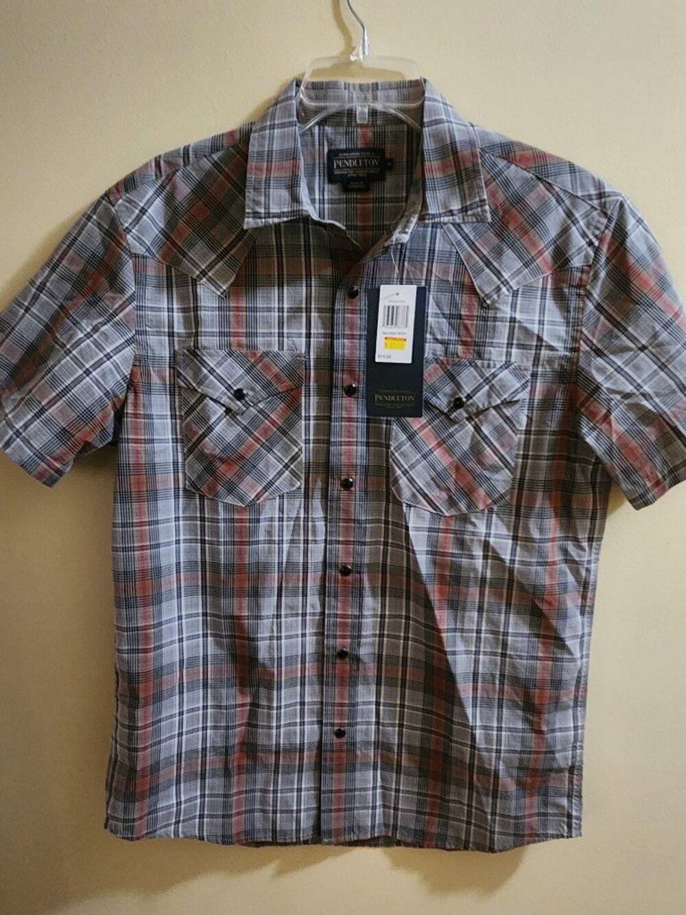 Men's Pendleton Plaid Button-Down NWT
